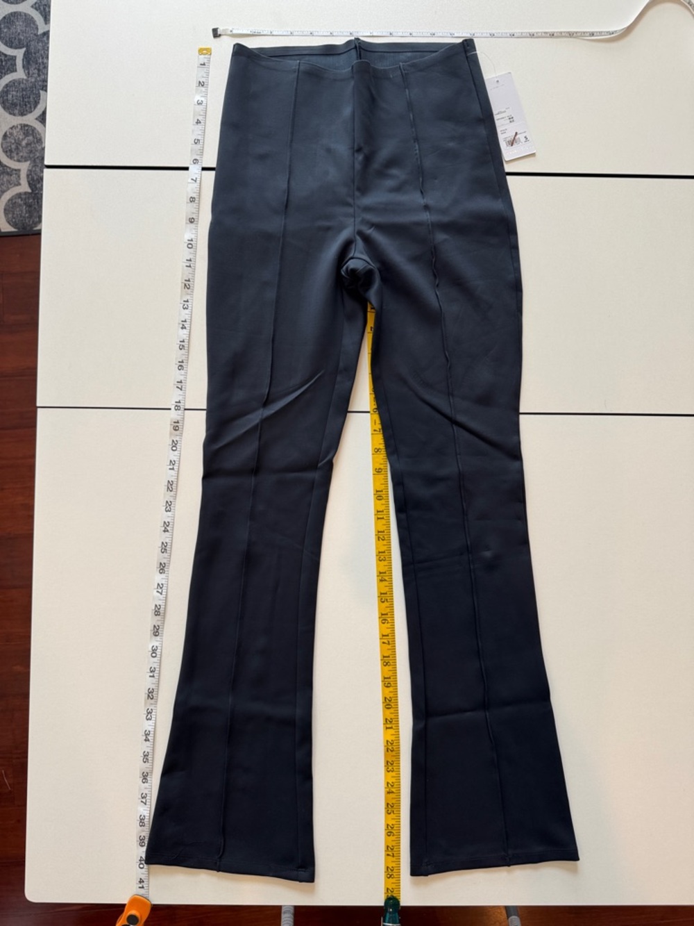 Yogalicious Black Flare Side Panel Trousers